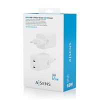 Miniatura 7 de CARGADOR AISENS GAN 65W 2XUSB-C PD3.0 QC4.0 BLANCO
