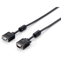 Miniatura 1 de CABLE ALARGO SVGA EQUIP 3COAX  MACHO - HEMBRA 10M CON FERRITA 118804