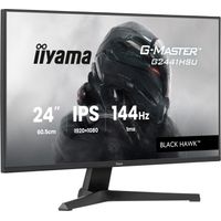 Miniatura 4 de MONITOR IIYAMA 24 PULGADAS RESOLUCION FULL HD (1920X1080), PANEL IPS, 1 MS (MPRT), 75 HZ, BRILLO 250, CONTRASTE 1000:1, HDMI, DISPLAYPORT, HUB USB, AL
