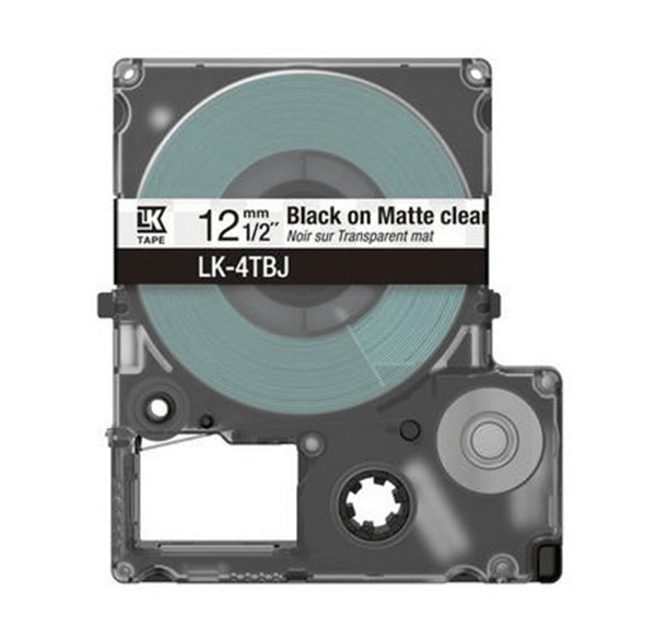 Matte Clear/Black 12mm LK-4TBJ
