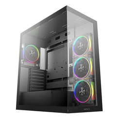 Caja DEEPCOOL  CG580 4F V2 RGB Negro