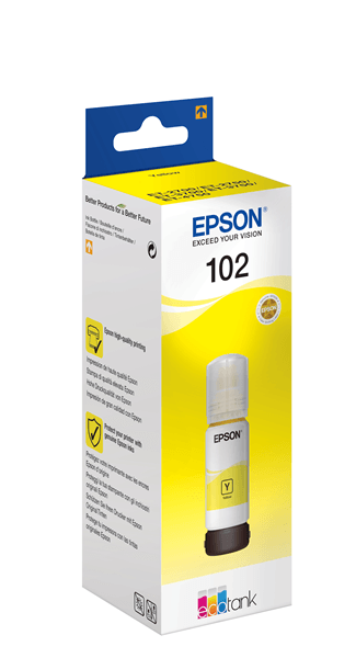 CONSUMIBLE EPSON AMARILLO BOTELLA ECOTANK 102