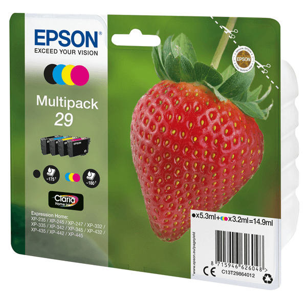 CARTUCHO EPSON MULTIPACK 29 C13T29864022