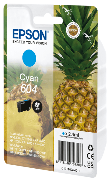 Ink/604 Pineapple 2.4ml CY SEC