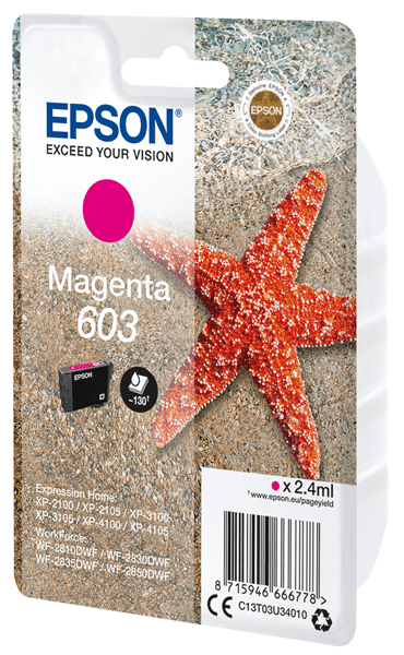 CARTUCHO EPSON MAGENTA 603