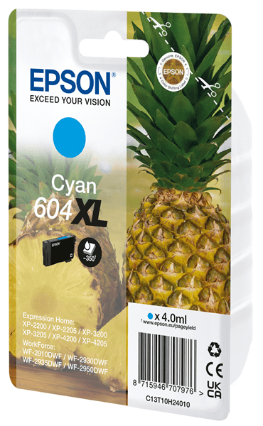 Ink/604XL Pineapple 4.0ml CY SEC