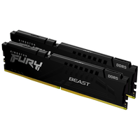 Miniatura 1 de MEMORIA KIT 32 GB (2X16 GB) DDR5 5200 KINGSTON FURY BEAST BLACK CL40