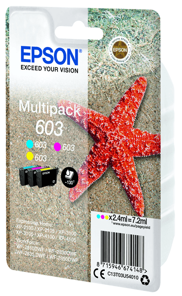 Epson Cartucho Multipack 603 3 Colores