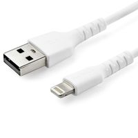 Miniatura 2 de CABLE DE 2M USB A LIGHTNING CERTIFICADO MFI - BLAN CO