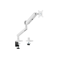 SOPORTE DE MESA EQUIP 650185 PARA 1 PANTALLA DE 17"-35" BLANCO DE ALUMINIO Max. 10.5Kg POR PANTALLA