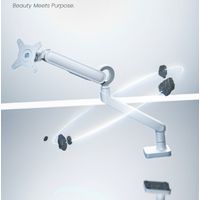 Miniatura 12 de SOPORTE DE MESA EQUIP 650185 PARA 1 PANTALLA DE 17"-35" BLANCO DE ALUMINIO Max. 10.5Kg POR PANTALLA
