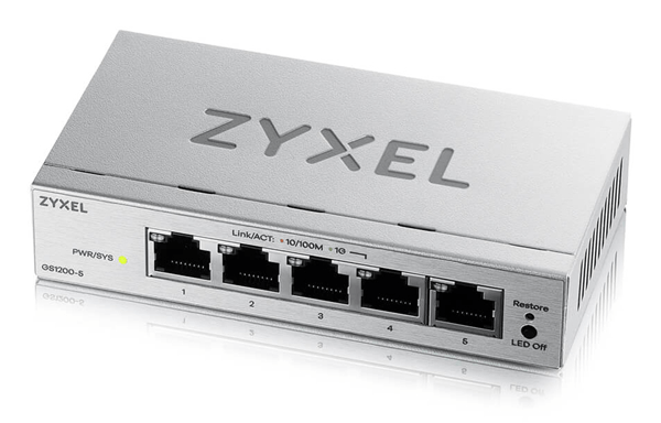 ZyXEL GS1200-5V3 Switch 5xGbE