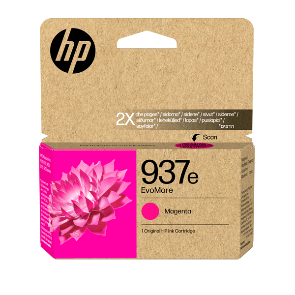 HP 937E CARTUCHO MAGENTA XL 1650PAG