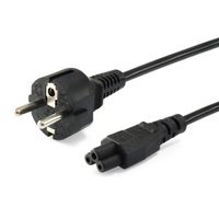 Miniatura 2 de CABLE ALIMENTACION TREBOL EQUIP 1,8M (PORTATILES-NUCs)  112150