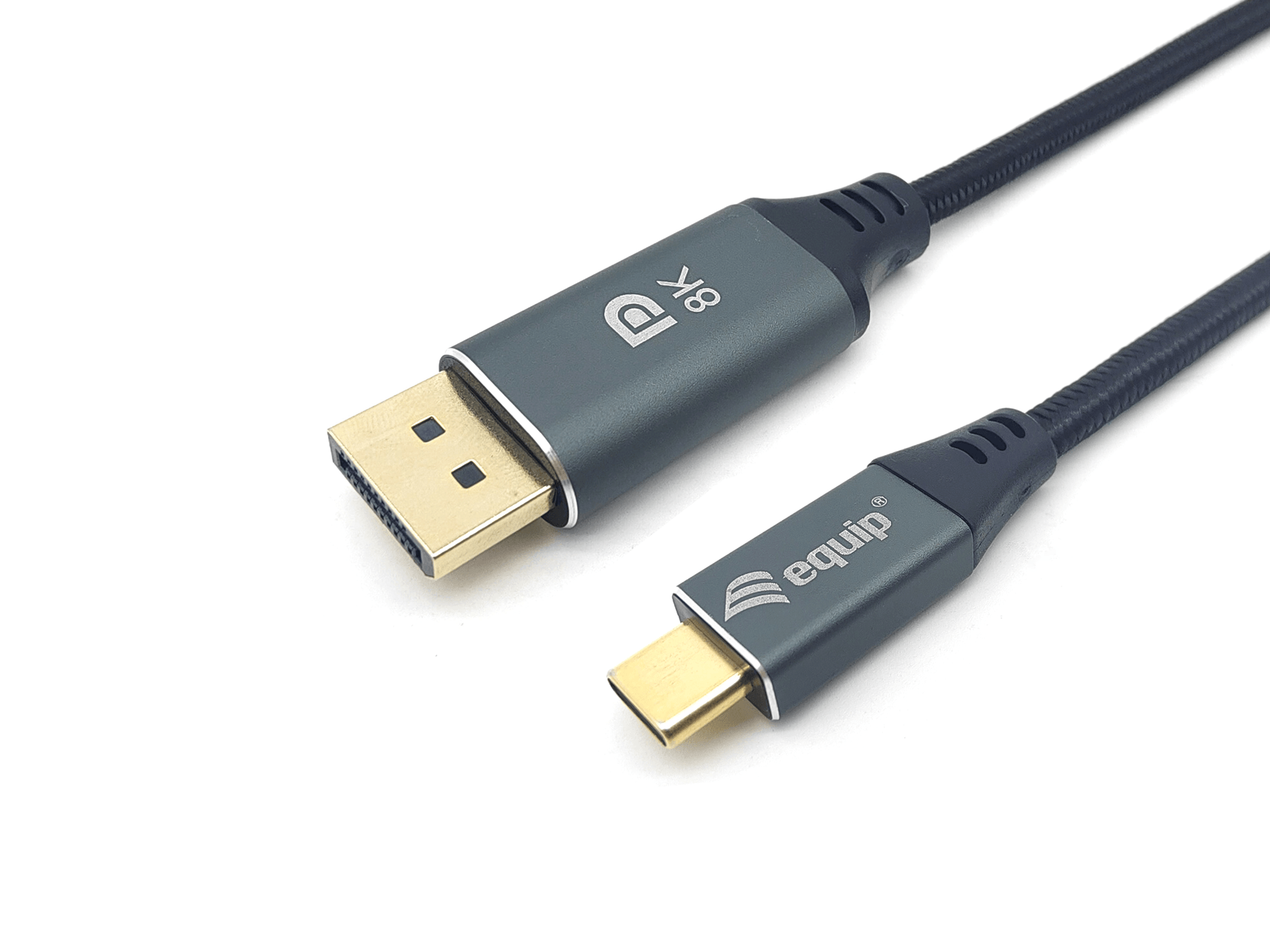 CABLE USB-C A DISPLAYPORT 1.4 MACHO MACHO 2M EQUIP 8K/60Hz REF. 133422