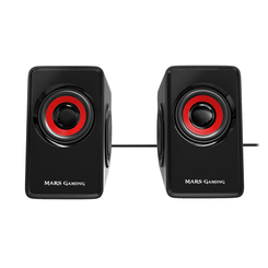 ALTAVOCES 2.0 TACENS MARS GAMING MS1 NEGRO/ROJO