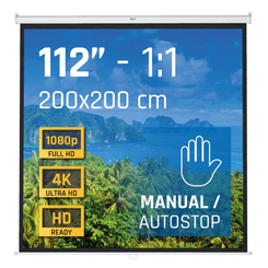 PANTALLA PROYECCION IGGUAL 200X200 MURAL