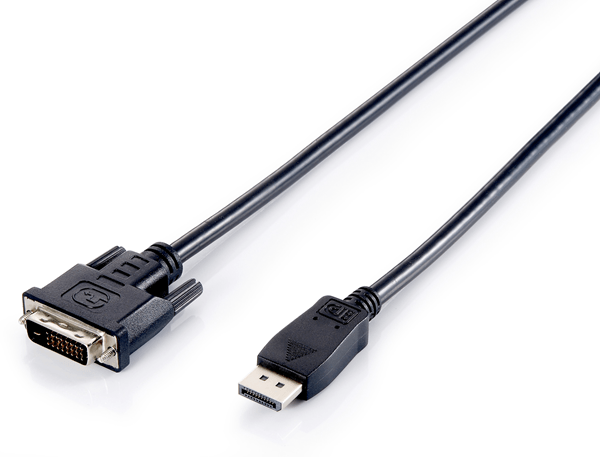CABLE DP MACHO A DVI (24+1) MACHO 2MTS EQUIP