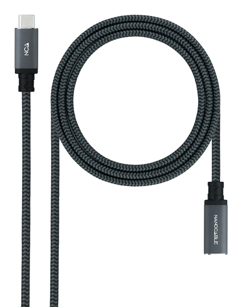 Nanocable CABLE USB 3.2 GEN2x2 100W 4K/60Hz USB-C M/H 2 M