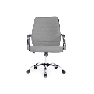 EQUIP SILLA DE OFICINA RESPALDO MEDIO COLOR GRIS DISE�O ERGONOMICO