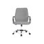 EQUIP SILLA DE OFICINA RESPALDO MEDIO COLOR GRIS DISE�O ERGONOMICO