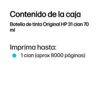 Miniatura 3 de TINTA HP 31 CYAN