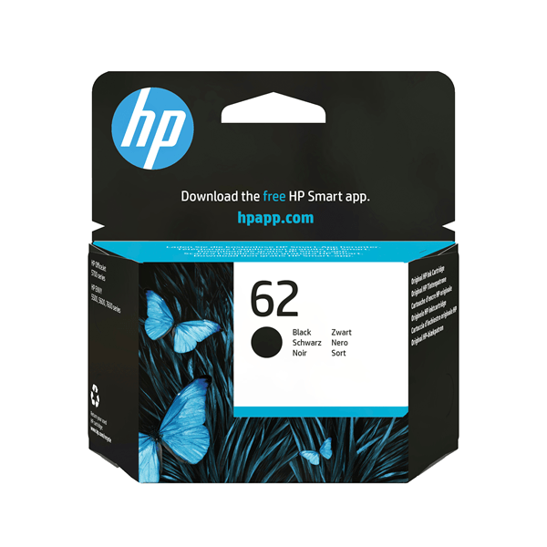 TINTA NEGRA HP 62