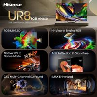 Miniatura 4 de TELEVISOR LED HISENSE 65UR8S SMART TV 65" 4K