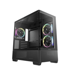 Caja DEEPCOOL  CG380U 3F RGB Negro
