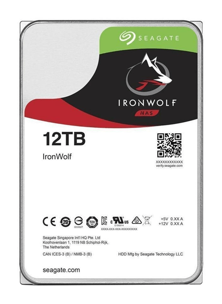 seagate nas hdd  ironwolf 12000gb 3.5  serial ata iii