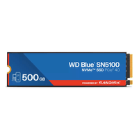 Miniatura 1 de DISCO DURO SSD 500GB M.2  WESTERN DIGITAL WD Blue SN5100 6600MB/s PCI Express 4.0 NVMe
