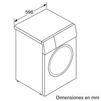 Miniatura 9 de LAVADORA CARGA FRONTAL BOSCH WGG256ZAES 10 KG 1600 RPM A INOX