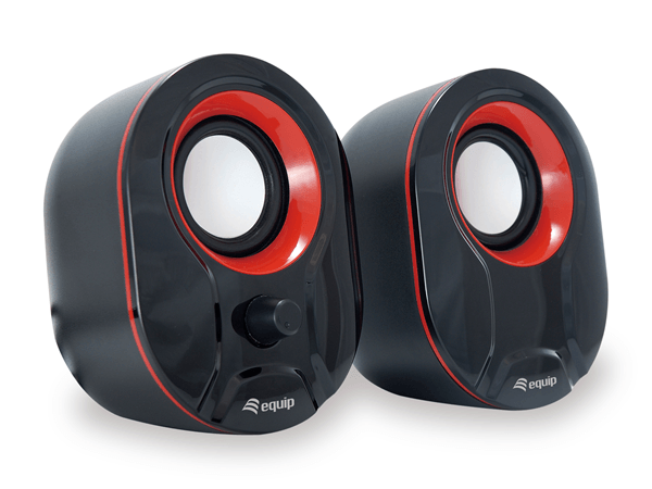 ALTAVOCES 2.0 EQUIP LIFE 6W NEGRO Y ROJO