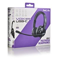 Miniatura 6 de AURICULARES C/MICROFONO NGS VOX 605 USB-C NEGRO