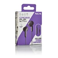 Miniatura 7 de AURICULARES C/MICROFONO NGS CROSS FLIP JACK-3.5MM NEGRO