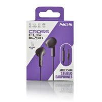 Miniatura 8 de AURICULARES C/MICROFONO NGS CROSS FLIP JACK-3.5MM NEGRO
