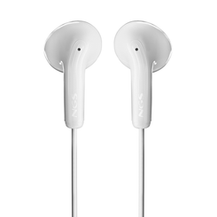 AURICULARES C/MICROFONO NGS CROSS FLIP JACK-3.5MM BLANCO