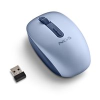 Miniatura 3 de MOUSE NGS WIRELESS FOG DUAL BLUE BLUETOOTH 5.2 2.4GHZ MULTIDISPOSITIVO 1600DPI SILENCIOSO COLOR AZUL