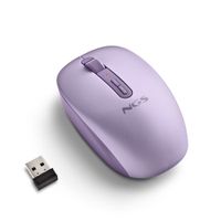 Miniatura 3 de MOUSE NGS WIRELESS FOG DUAL PURPLE BLUETOOTH 5.2 2.4GHZ MULTIDISPOSITIVO 1600DPI SILENCIOSO MORADO