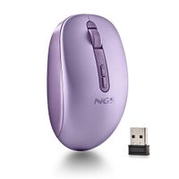 Miniatura 5 de MOUSE NGS WIRELESS FOG DUAL PURPLE BLUETOOTH 5.2 2.4GHZ MULTIDISPOSITIVO 1600DPI SILENCIOSO MORADO