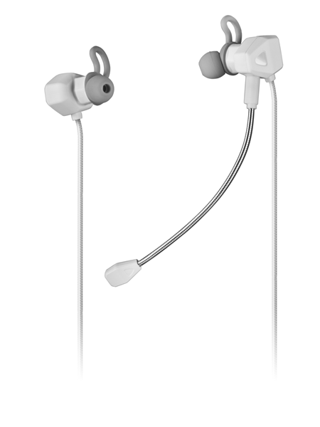 auriculares mars gaming mihx in-ear - blancos