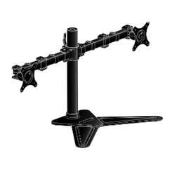 SOPORTE ESCRITORIO IIYAMA, FLEXIBLE, 2 MONITORES de 10 a 30 PULGADAS, VESA 75x75 or 100x100mm, PESO MAX 10kg