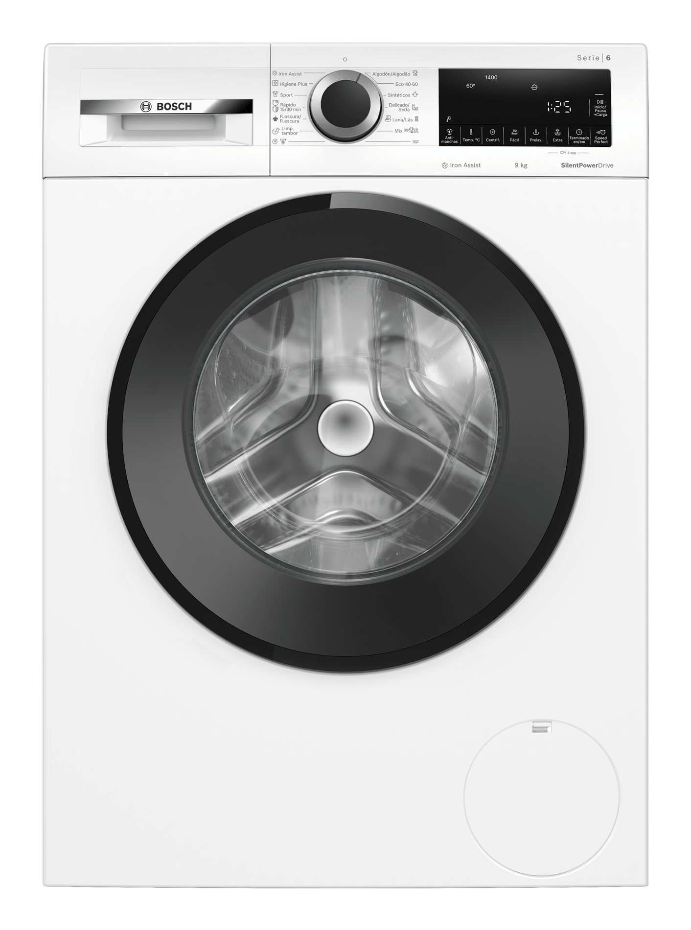 LAVADORA CARGA FRONTAL BOSCH WGG244Z0ES 9 KG 1400 RPM A BLANCO