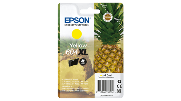 CARTUCHO EPSON 604XL AMARILLO