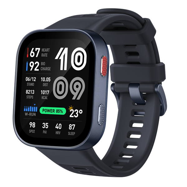 Smartwatch – Amazfit Bip Max, Correa 22mm, 5 ATM, Hasta 20 días de Autonomía, Pantalla 2.07″ AMOLED, Sensores Salud Sensor biométrico, Dark Blue