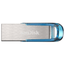 SANDISK--SDCZ73-032G-G46B--ULTRA-FLAIR-tm--USB-3.0-32GB---NEW-TROPICAL-BLUE-COLOR