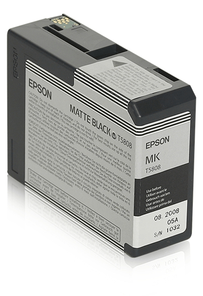 Epson Stylus Pro-3800/3880 Cartucho Negro Mate (80ml)