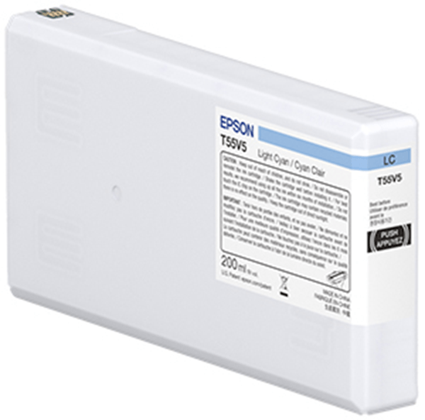 EPSON T55W5 LIGHT CYAN INK CARTRIDGE