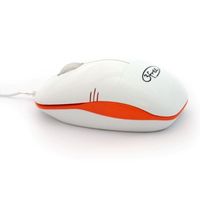 Miniatura 2 de RATON 3FREE OPTICO MCM101 BLANCO/NARANJA USB