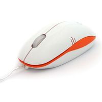 Miniatura 4 de RATON 3FREE OPTICO MCM101 BLANCO/NARANJA USB